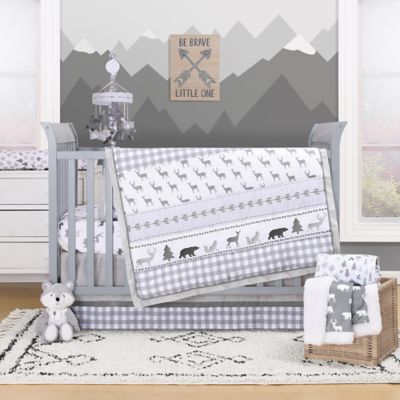 forest crib bedding