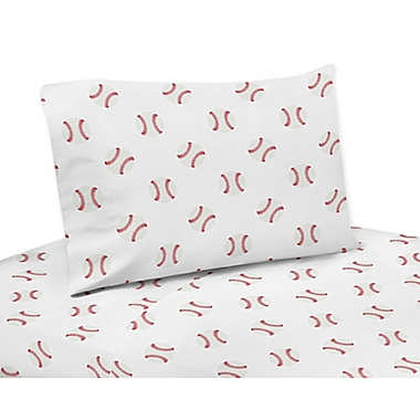 Sweet Jojo Designs&reg; Baseball Patch Bedding Collection. View a larger version of this product image.