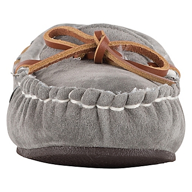 Lamo&reg; Women&#39;s Size 11 Britain Moc II Moccasins in Grey. View a larger version of this product image.