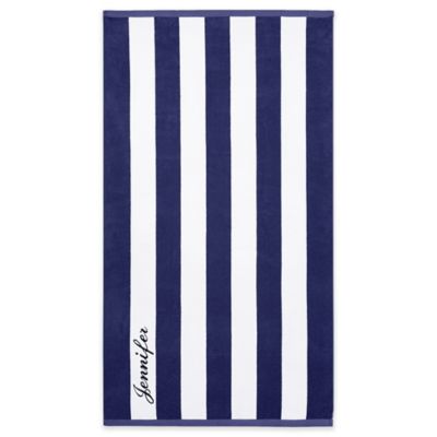 Heavyweight Resort Stripe Beach Towel 