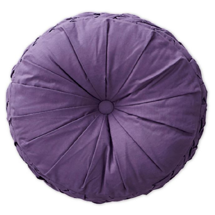 Boheme Round Throw Pillow in Purple | Bed Bath & Beyond