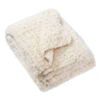 UGG® Allegra Faux Fur Throw Blanket in 