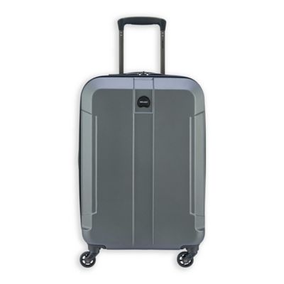 delsey silver luggage