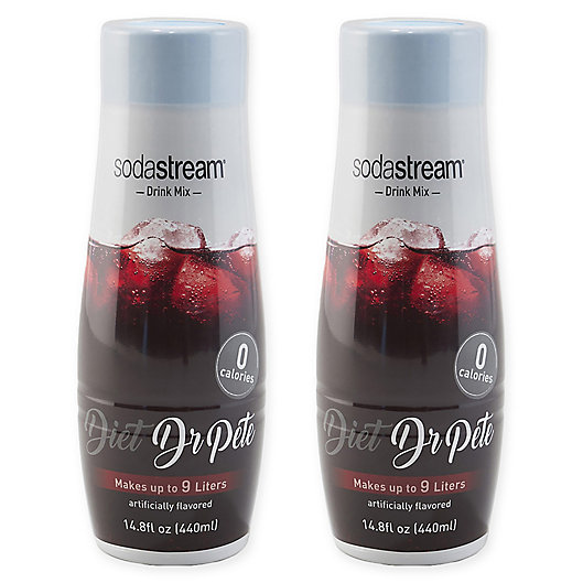 Alternate image 1 for SodaStream® 2-Pack Diet Dr. Pete Drink Mix