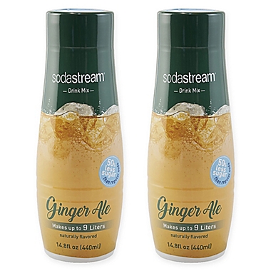SodaStream&reg; 2-Pack Ginger Ale Drink Mix. View a larger version of this product image.
