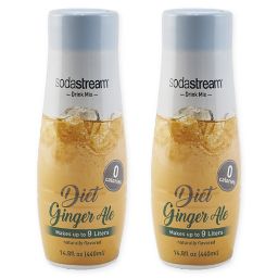 SodaStream® 2-Pack Diet Ginger Ale Drink Mix