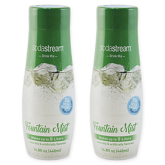 Alternate image 1 for SodaStream® 2-Pack Fountain Mist Drink Mix
