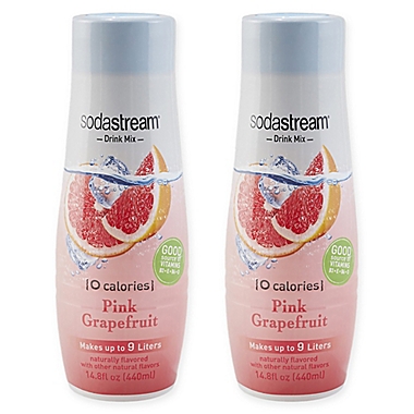SodaStream&reg; 2-Pack Pink Grapefruit Drink Mix. View a larger version of this product image.