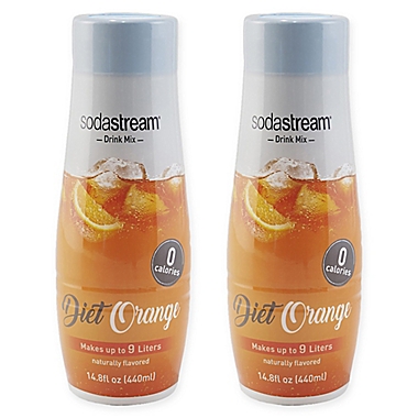 SodaStream&reg; 2-Pack Diet Orange Drink Mix. View a larger version of this product image.