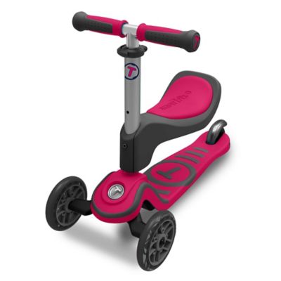 smoby reversible scooter pink