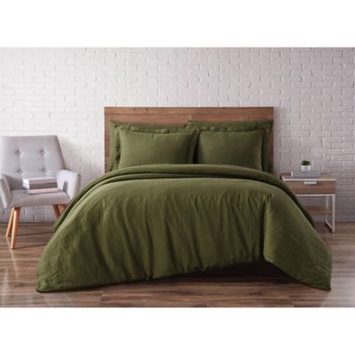Green Bedding Bed Bath Beyond, Light Olive Green Bed Set Full