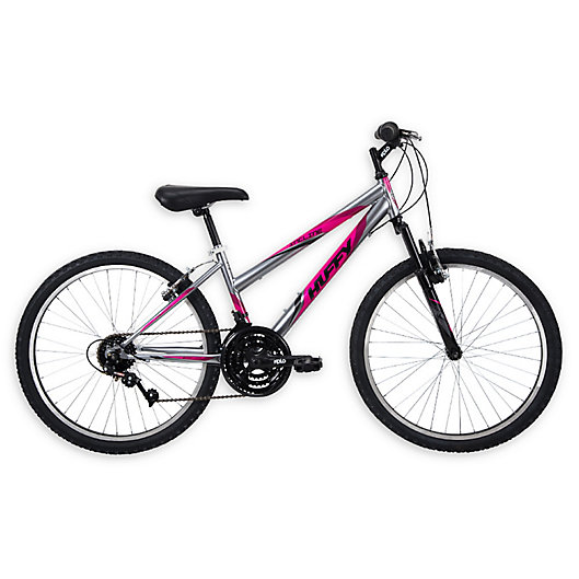 Alternate image 1 for Huffy® Girls 24-Inch Incline Mountain Bicycle in Gunmetal