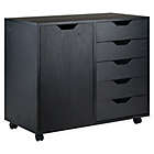 Alternate image 0 for Winsome Trading Halifax 5-Drawer Wide Storage Cabinet in Black