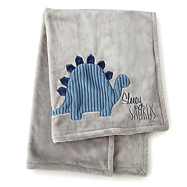 Levtex Baby&reg; Kipton Stroller Blanket in Grey. View a larger version of this product image.
