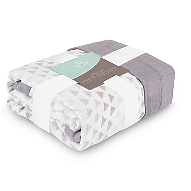 aden + anais&reg; Multicolored Oversized Birch Receiving Blanket. View a larger version of this product image.