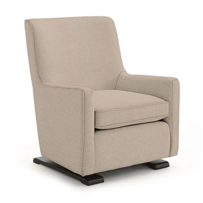tan nursery glider