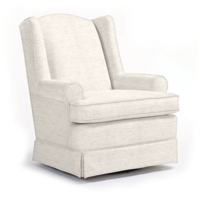 cream glider chair