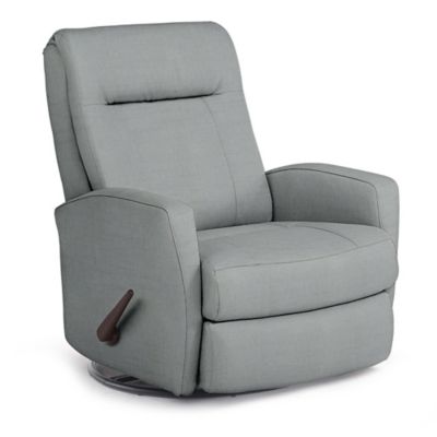 blue glider chair