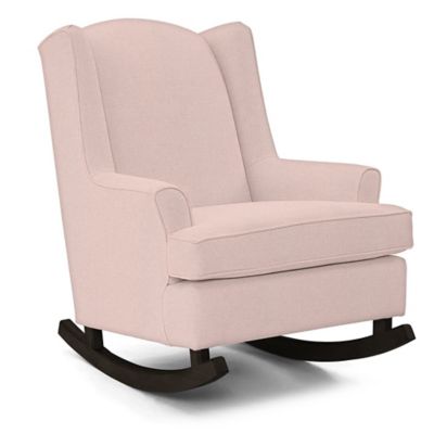 pink nursery chair