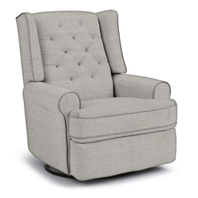 Best Chairs Custom Finley Swivel Glider Recliner | buybuy BABY