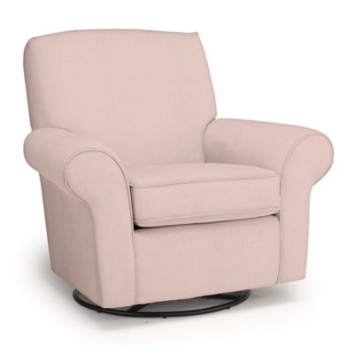 pink glider chair