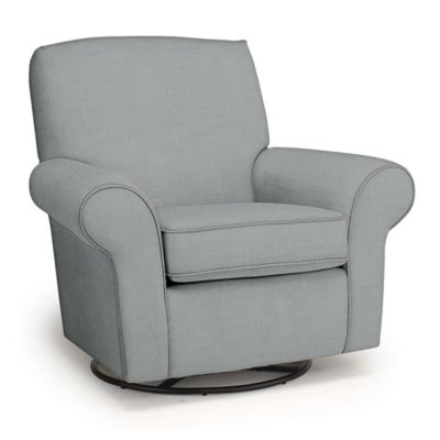 blue nursery chair