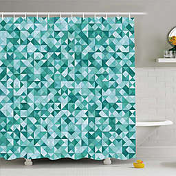 Teal 69-Inch x 75-Inch Shower Curtain
