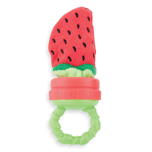 Alternate image 1 for Sassy® Terry Teether in Strawberry