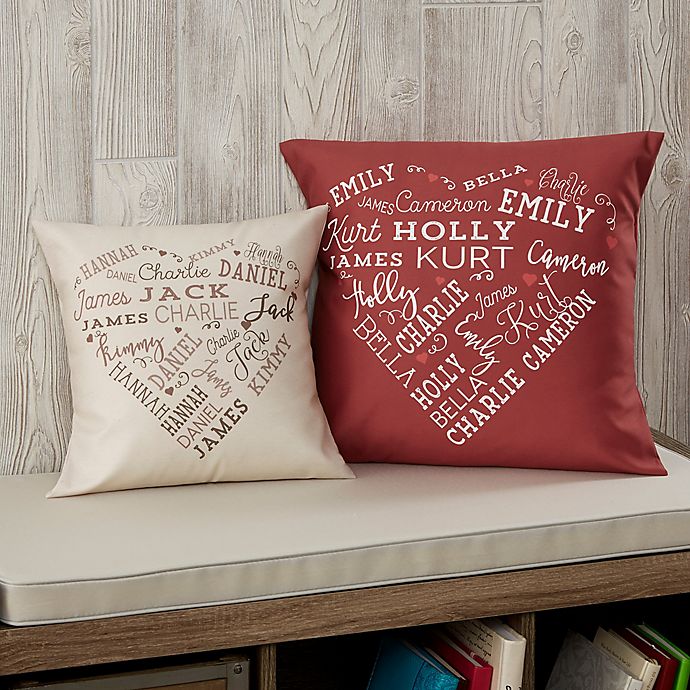 Alternate image 1 for Close to Her Heart Throw Pillow