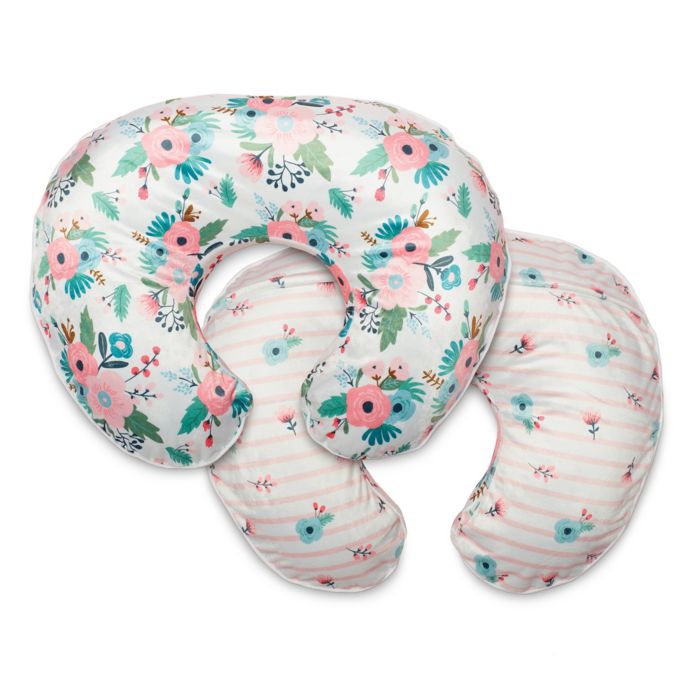 Boppy Boutique Nursing Pillow Cover In Boutique Pink Floral Duet Bed Bath Beyond