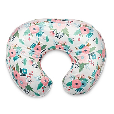 Boppy&reg; Boutique Nursing Pillow Cover in Boutique Pink Floral Duet. View a larger version of this product image.
