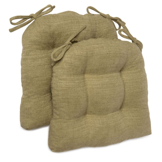 Brentwood Originals Stafford Memory Foam Chair Pads Set Of 2