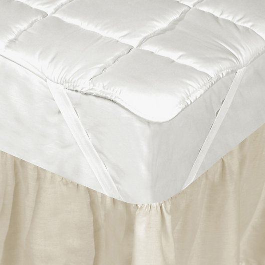 Alternate image 1 for Downtown Company Silk Filled Mattress Pad