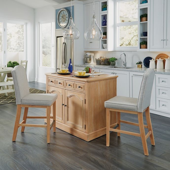 kitchen island sets with stools