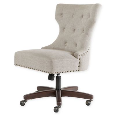 Madison Park Erika Office Chair in Cream