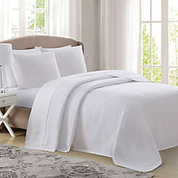 Charisma® Deluxe Woven Cotton King Blanket in White
