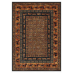 Couristan® Old World Classics Pazyrk 7-Foot 10-Inch x 11-Foot 1-Inch Wool Rug in Burnished Rust