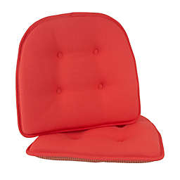 Gripper® Omega Tufted Chair Cushions (Set of 2)