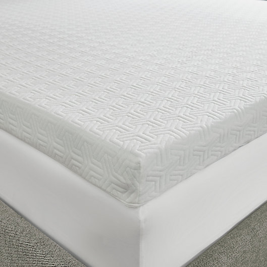 Alternate image 1 for Sleep Philosophy Flexapedic 3-Inch Twin XL Foam Topper in White