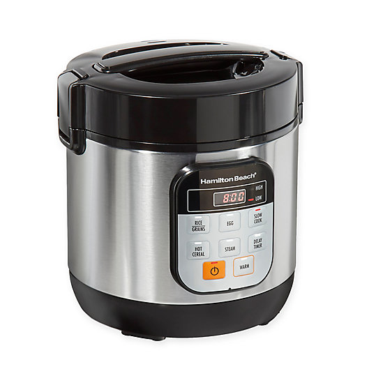 Alternate image 1 for Hamilton Beach 1.5 qt. Stainless Steel Compact Multi-Cooker