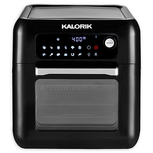 Alternate image 1 for Kalorik® 6 q.t Air Fryer Oven in Black