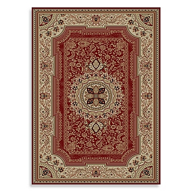Concord Global Chateau Rugs in Red. View a larger version of this product image.