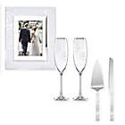 Alternate image 0 for Lenox&reg; Peony Picture Frame, Champagne Flute, and Cake Knife and Cake Server Collection