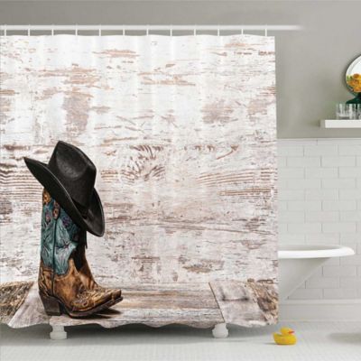 western shower curtains