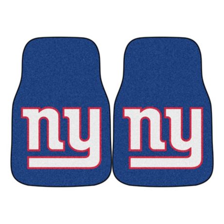 Nfl New York Giants Carpeted Car Mats Set Of 2 Bed Bath Beyond