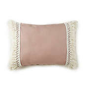 Levtex Baby&reg; Fiori Collection Oblong Throw Pillow in Blush
