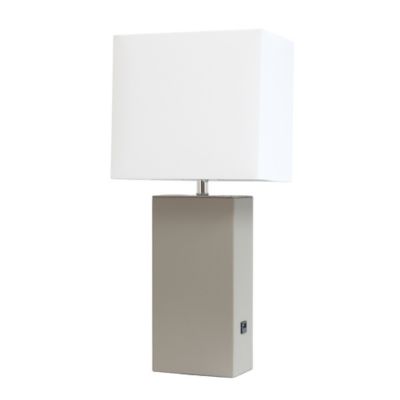 table lamp with usb port