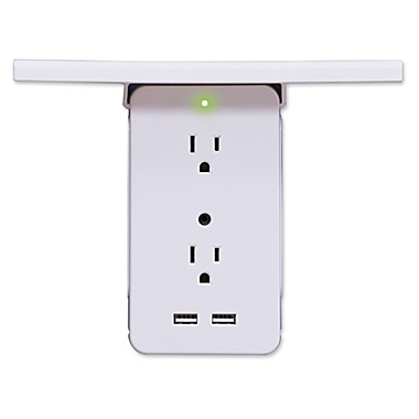 Sharper Image Socket Shelf&trade; Surge Protector. View a larger version of this product image.