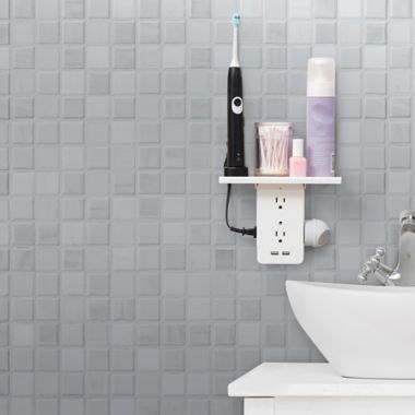 Sharper Image Socket Shelf&trade; Surge Protector. View a larger version of this product image.