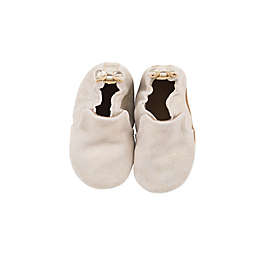 Robeez® Size 18-24M Soft Sole Pretty Pearl Casual Shoe in Gold